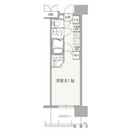 鶴舞駅 徒歩9分 5階の物件間取画像